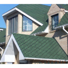 Бітумна черепиця BTM Shingle Rubin (сота) зелений