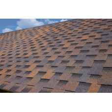 Бітумна черепиця BTM Shingle Dragon (зуб) Кава-мідь