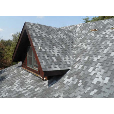 Бітумна черепиця BTM Shingle Dragon (зуб) Сірий пісок