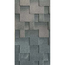 Бітумна черепиця BRAVA Акцент Графіт