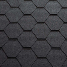 Бітумна черепиця Matizol Uni Strong (сота) графіт