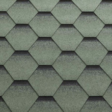 Бітумна черепиця Matizol Uni Strong (сота) зелений