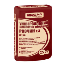 Цементно-Піщана Суміш ХСМ 1:3 ЦПС М150 25 кг