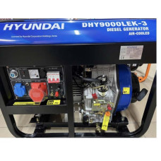 Дизельний генератор Hyundai (Хюндай) DHY9000LEK-3 трифазний