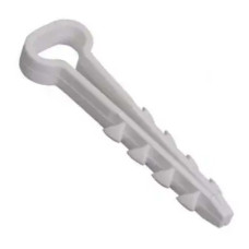 Дюбель Ялинка для плоского кабелю 12х6 мм 100 шт.