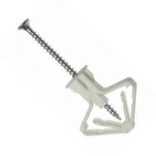 Дюбель Моллі 8х50 мм пластик із шурупом