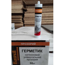 Герметик силіконовий «Bausil» U універсальний прозорий 310мл