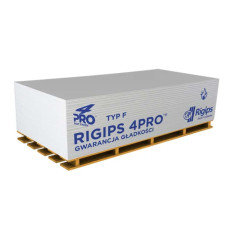 Гіпсокартон стіновий Rigips 4PRO typ A 12,5x1200x2000