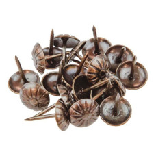 Цвяхи оббивні декоративні мідь 70г в упаковці