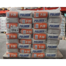 Клей для кріплення та армування пінополістирольних та мінераловатних плит Polimin (Полімін) П-20 25 кг