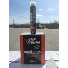 Клей-піна VMF EURO V-FIX 2в1 800 мл всесезонна
