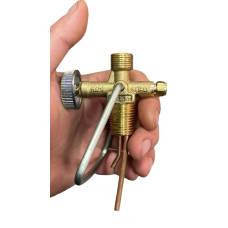 Вентиль-перехідник для газових балонів універсальний