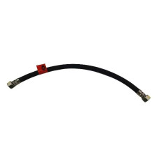 Шланг газовий гумовий Нікіфоров 1/2" В/В чорний 15см