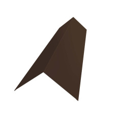 Планка конькова (Коник) 0,45 мм 150х150х2000 мм коричневий