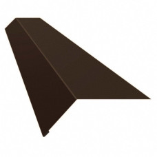 Планка карнизна широка 0,45 мм 2м коричневий