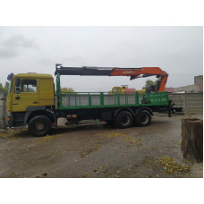 Замовити Кран Маніпулятор MAN (МАН) для вантажів до 15 тонн в Харкові