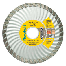 Алмазний диск відрізний NovoTools Basic Турбохвиля 125х7х22,23 мм