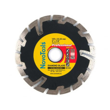 Алмазний диск відрізний NovoTools Professional Глибокий різ 125х8х22,23 мм