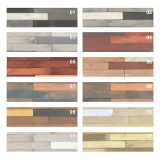 Панель Гнучкий Клінкер Elastoclin Безшовний 1200х540 мм (0,58 м2)