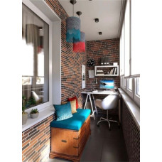 Декоративна панель під Цеглу 1220х1120 мм (1,05 м2)