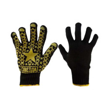 Рукавички робочі "Зірка" Х/Б із ПВХ покриттям