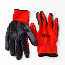 Рукавички робочі нітрилове покриття, 10 розмір