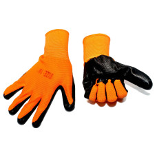 Рукавички робочі нітрилове покриття, 10 розмір