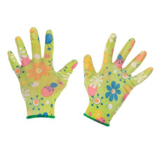 Рукавички садові жіночі з нітриловим покриттям