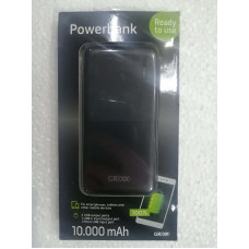 Powerbank (Повербанк) GRIXX 10000 mAh, кабель USB-USB-C в комплекті