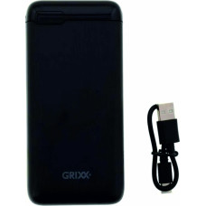 Powerbank (Повербанк) GRIXX 20000 mAh, швидк. зарядка, кабель USB-USB-C в комплекті