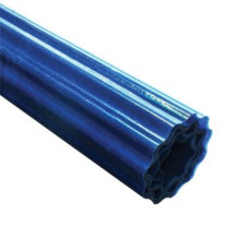 Прозорий шифер Волнопласт гофрований 2х10 м блакитний