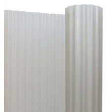 Прозорий шифер Волнопласт гофрований 1,5х10 м білий