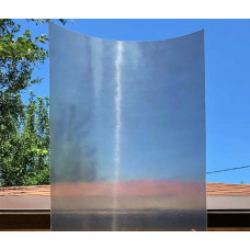 Прозорий шифер Волнопласт плоский 1,5х10 м бронзовий