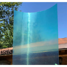 Прозорий шифер Волнопласт плоский 1,5х10 м зелений