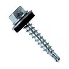 Саморіз покрівельний по дереву 4,8х35 мм цинк