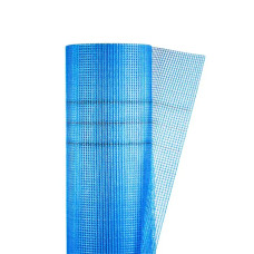 Сітка скловолоконна фасадна FIBERGLASS FASADE 160 гр/м2 синя (50 м2)