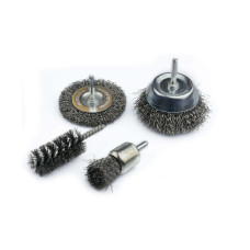 Набір щіток для дриля NovoTools сталь 4шт.