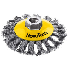 Щітка конусна NovoTools сталь 125 мм М14х2