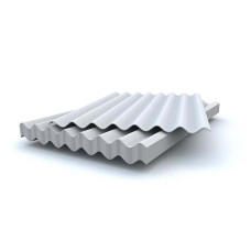 Шифер Івано-Франківськ безазбестовий 8 хвильовий 1750x1130x5.8 мм