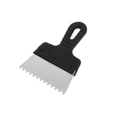 Шпатель Polax із нержавіючої сталі 150 мм, зуб 6х6 мм