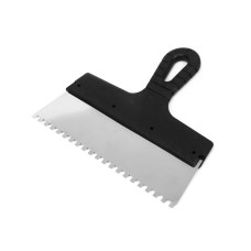 Шпатель Polax із нержавіючої сталі 250 мм, зуб 6х6 мм