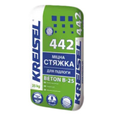 Стяжка для підлоги міцна Kreisel (Крайзель) 442 Beton B-25 15-80 мм, 25 кг