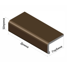 Термоукоси під дерево Wood Пінопласт ПСБ-С-25 480х215х80 мм