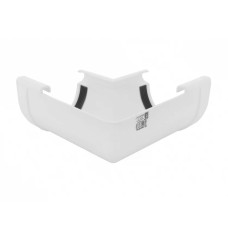 Кут внутрішній 90° Profil 130 мм білий