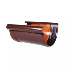 З'єднувач ринви Profil 130 мм коричневий